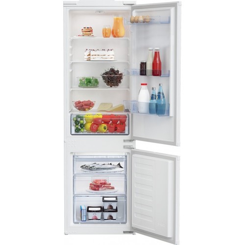 Beko BCSA285K4SN frigorifero con congelatore Da incasso 271 L E Bianco - Imagen 1 de 4
