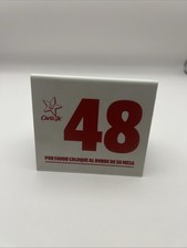 Classic Carl's Jr Table Number Tent Sign 48