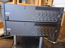 2 units,- RANE MA 6S Bridgeable Pro Audiophile 6 Multi-Channel Amplifiers