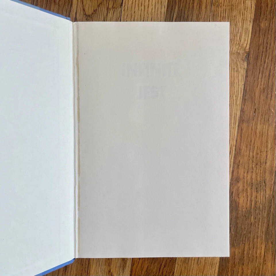 Infinite Jest by David Foster Wallace 1996 First Edition 1st Printing Hardcover - Image 2 of 4