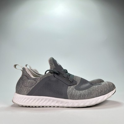 Adidas Edge Lux Clima Gray White Lace Up Running Shoes AQ0066 Women's Size 9.5