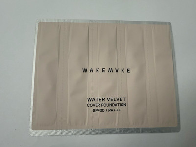 WAKEMAKE Water Velvet Cover Foundation 1ml x 5 Shades (Total 5ml)