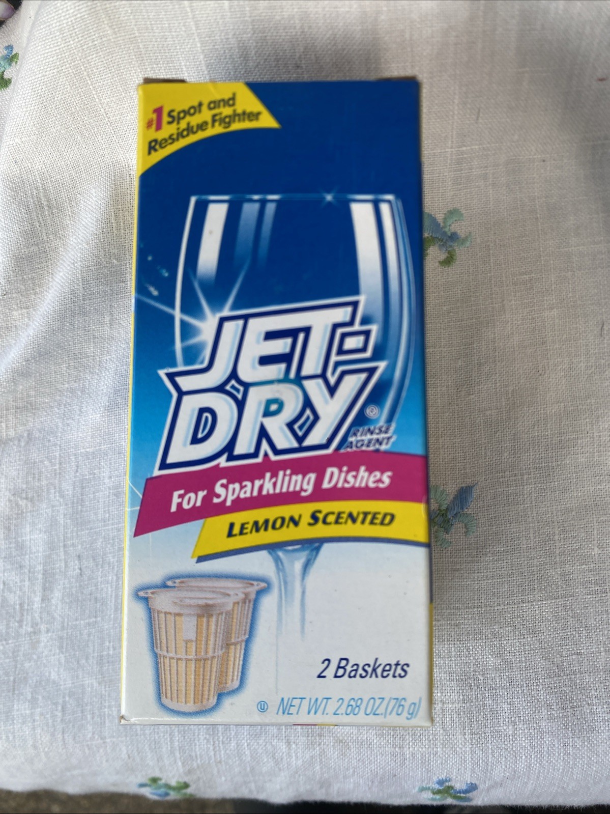 Discontinued Finish Rinse-Aid JET-DRY 2 Baskets SHINY DISHES Spot Film