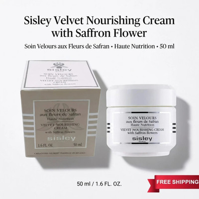 Sisley Velvet Nourishing Cream with Saffron Flower 50ml / 1.6 fl oz NEW In Box