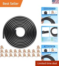 Reliable 10ft 316 Id Fuel Line With 20 Clamps - Perfect For Gasdiesel Engines