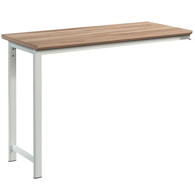 Sauder Bergen Circle Engineered Wood Desk Return 42'' in Kiln Acacia/Brown