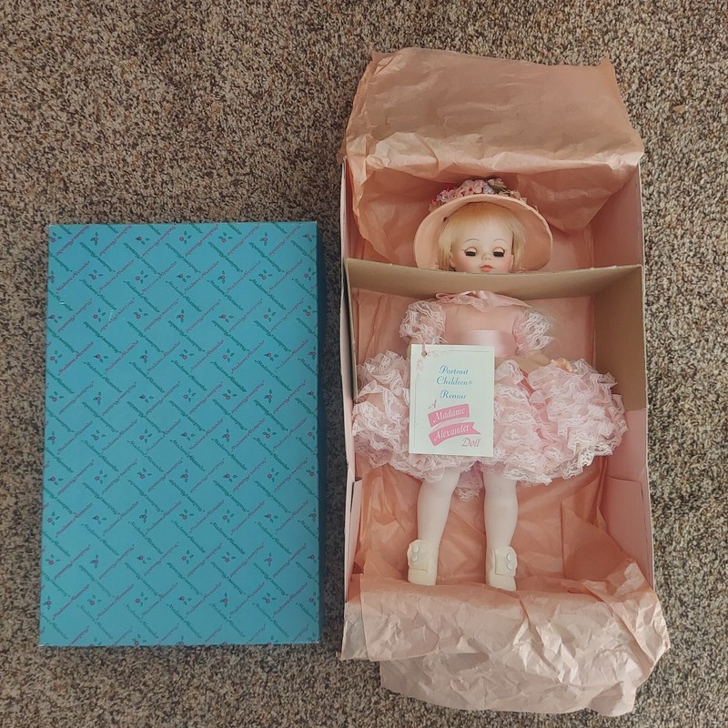 Madame Alexander Vintage Renoir 14" portrait doll 1578~ original box and tissue 