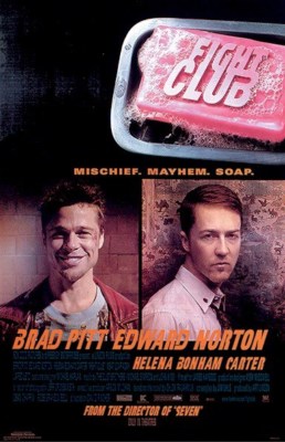 FIGHT CLUB ~ MISCHIEF MAYHEM SOAP ~ 24x36 ONE SHEET MOVIE POSTER
