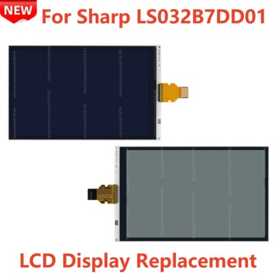 Display For SHARP 3.16 inches 336x 536 LS032B7DD01 LCD Monochrome Screen Replace