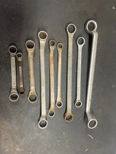 Qty 9 Misc SAE Wrenches Vintage