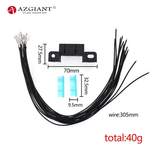 OBD2 Female Connector OBDII Car Diagnostic Plug Female J1962F for Chevrolet Ford