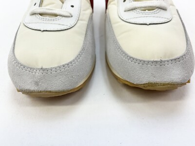 1982 Nike Lady Diablo White Red Sz 12 Women/ 10.5 Men Suede