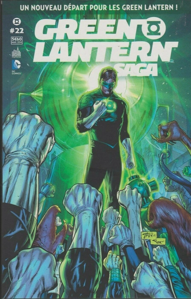 GREEN LANTERN SAGA N°22 DC Comics Urban Comics mars 2014 - Photo 1/1