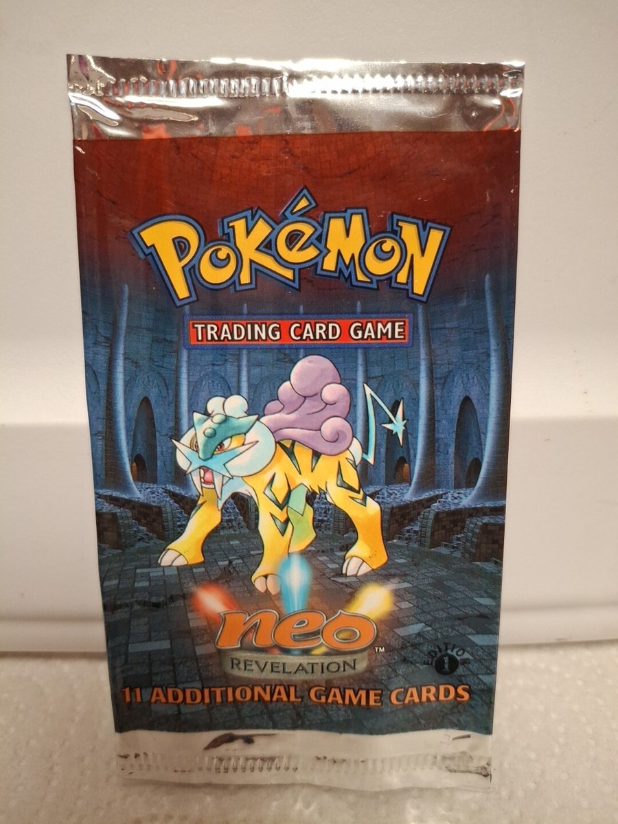 pokemon neo revelation booster pack VINTAGE BREAK EVENT 1/3/2025 main image 1