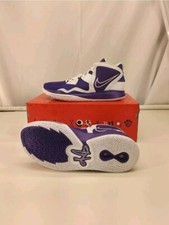 NIKE KYRIE INFINITY TB PROMO Court Purple/White-White Men's Size 10