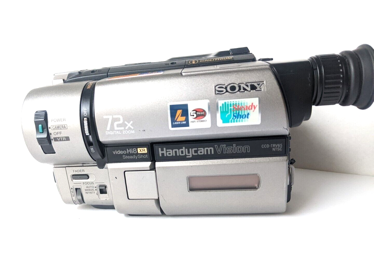 Sony CCD-TRV65 HI8 Handycam Kamera 18x Zoom optyczny NightShot