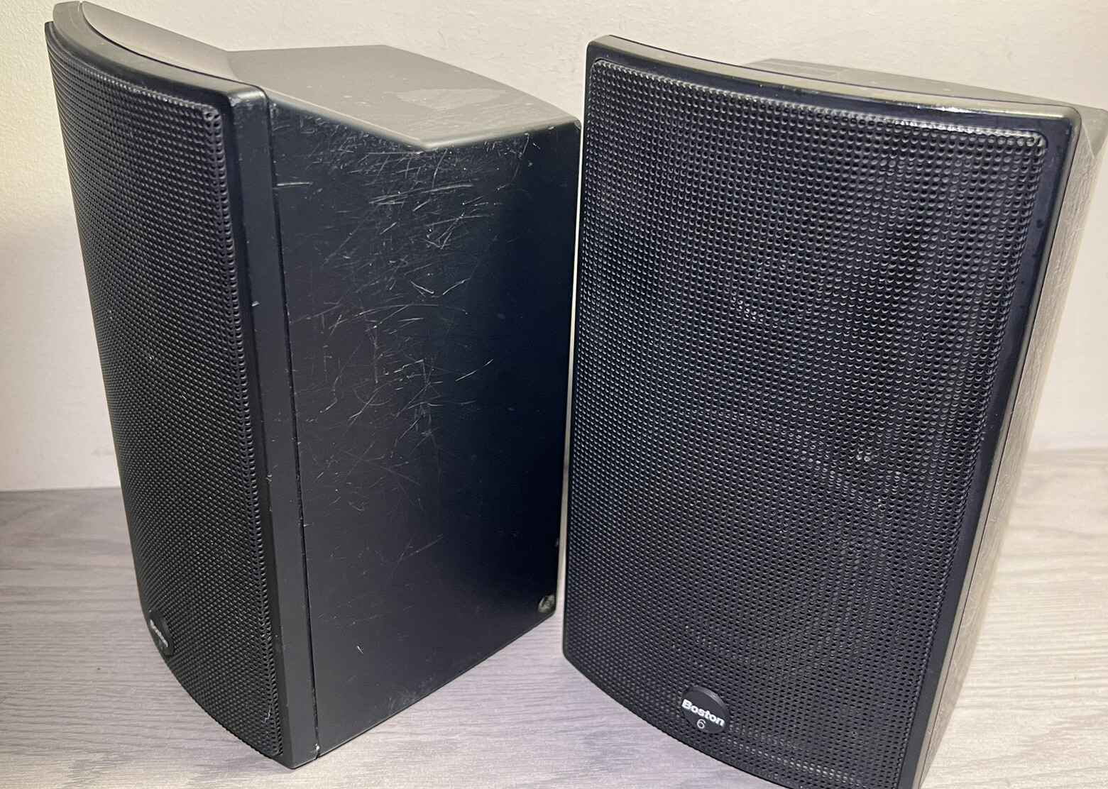 Tested Boston Acoustics SubSat Series II Black bookshelf satellite speakers. eBay