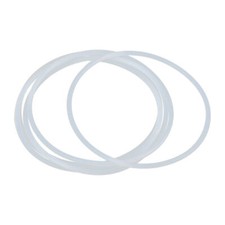 5Pcs Silicone O-Rings, 90mm OD, 83.8mm ID, 3.1mm Width, Seal Gasket White