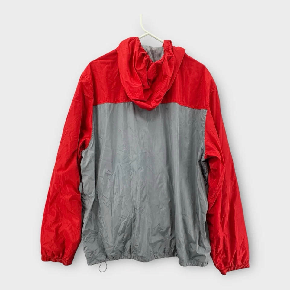 Bravo Series Burks Bay NASA Cortavientos Para Hombres XL Marte Malla Forrada Chaqueta con Capucha Foto 2 de 4