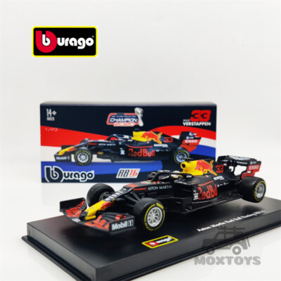 Bburago 1:43 Redbull Racing F1 RB16 2020 No.33 Max with Helmet | eBay