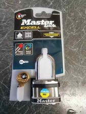 Master Lock M1 44mm Commercial Magnum Laminated Steel Padlock Stainless Steel
