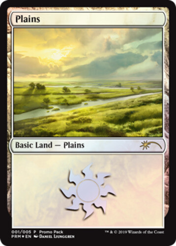 Apac Land Promos Plains - APAC Set 2 (Blue Pack) x1 Moderate Play