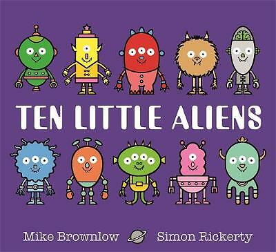 Ten Little Aliens by Mike Brownlow (Paperback, 2019)