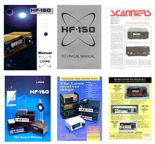 LOWE HF-150 OPERATING + SERVICE MANUALS + ADVERTISEMENTS + REVIEW