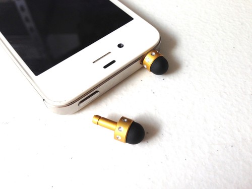 Lot STYLUS PLUGS 3.5mm jack dust cap FOR apple iphone 6 4 4s 5 ipod touch nano 7 - Picture 6 of 10