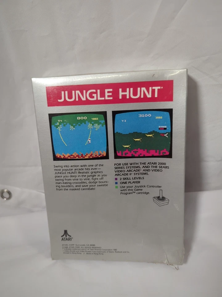 Jungle Hunt (Atari 2600, 1983) New - Image 2 of 4