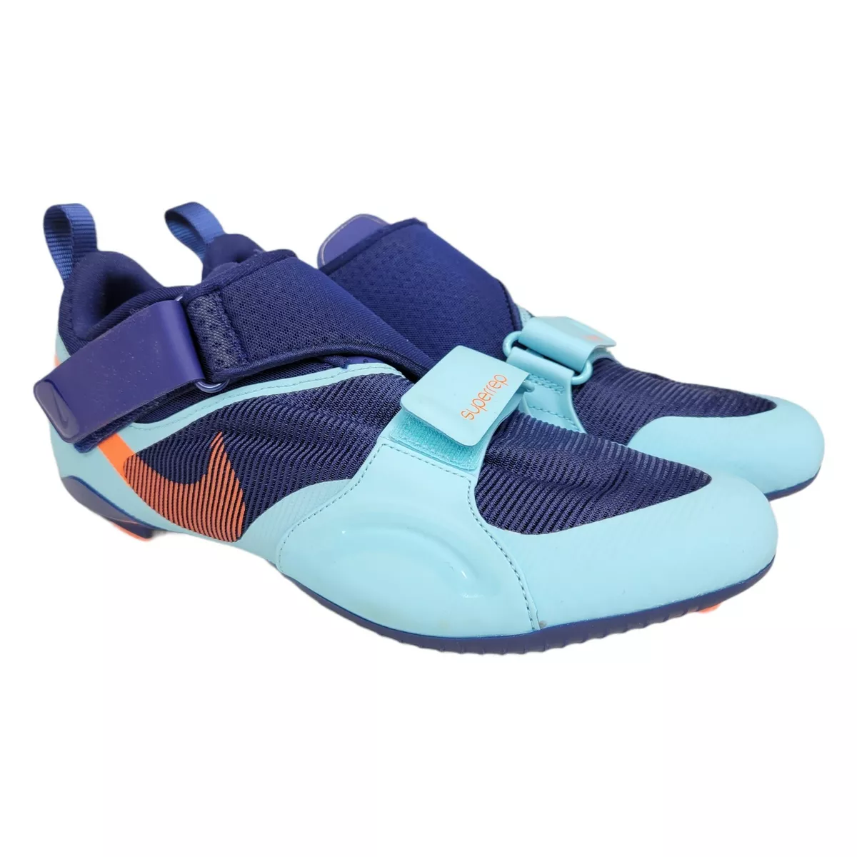 Chaussures de cyclisme d interieur Nike homme 10 5 SuperRep peloton bleu CW2191