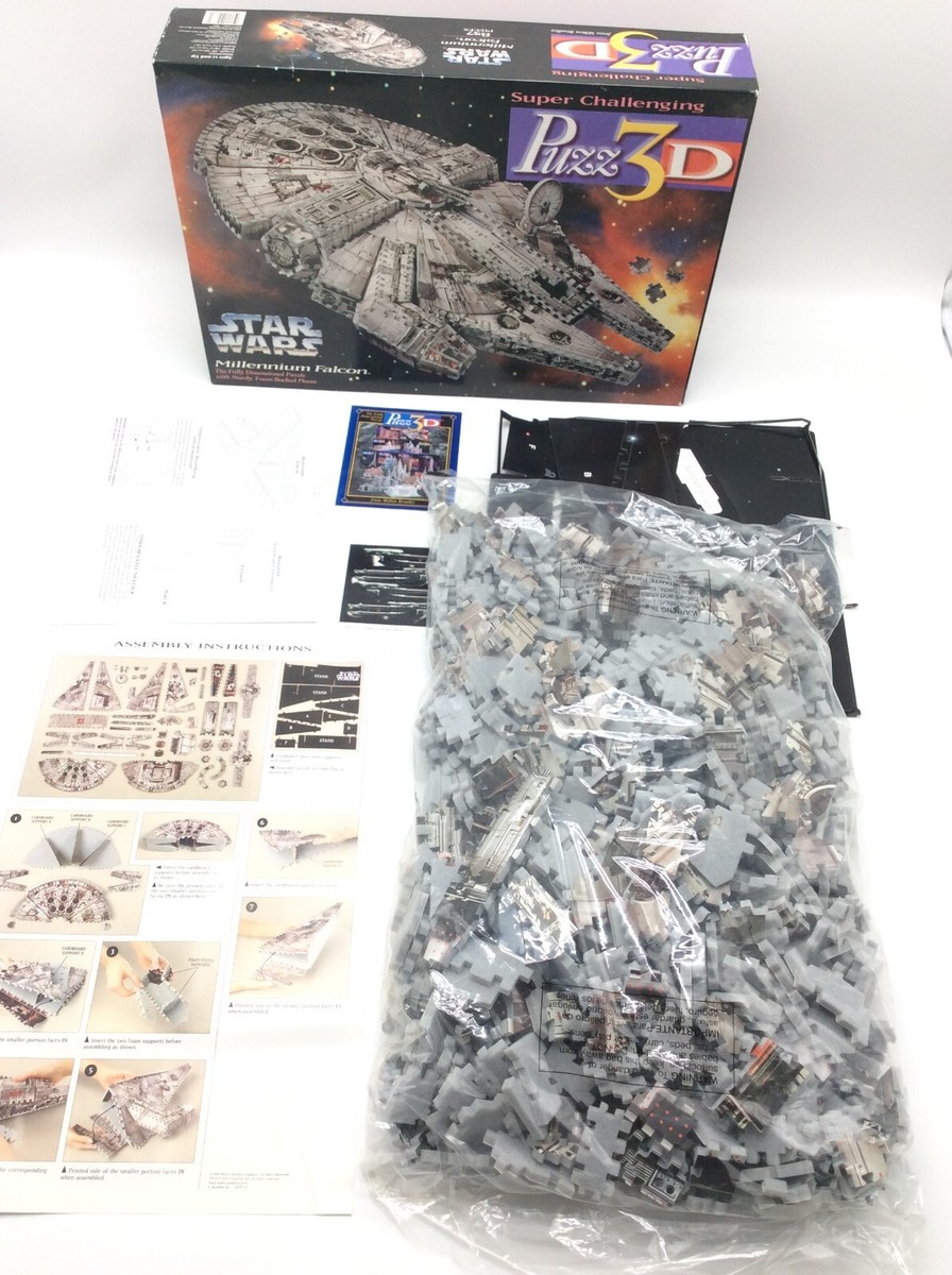 puzz3d  スターウォーズ　　　　　　　　　　　　　　　ミレニアムファルコン Amazon.co.jp: 本格仕様の立体模型スターウォーズ ミレニアム