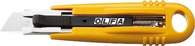 OLFA SK-4/24 Semi-Auto Self-Retracing Safety Knife Display 24 Units