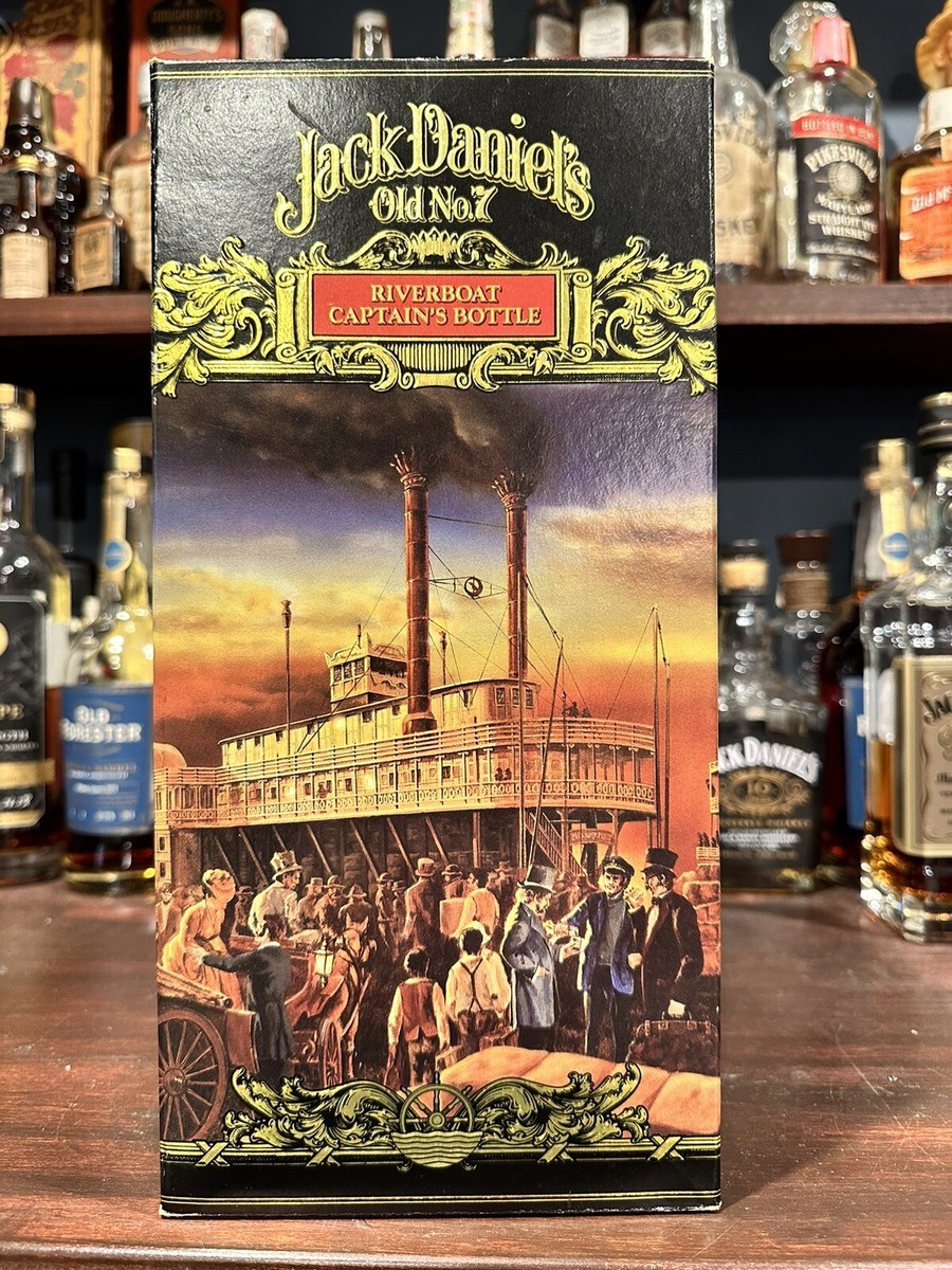 Jack Daniel's Riverboat Captain BOX ONLY In Great Condition Jack