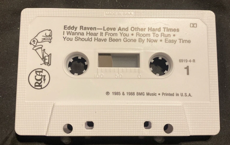 EDDY RAVEN - LOVE AND OTHER HARD TIMES - CASSETTE TAPE Foto 3 de 4