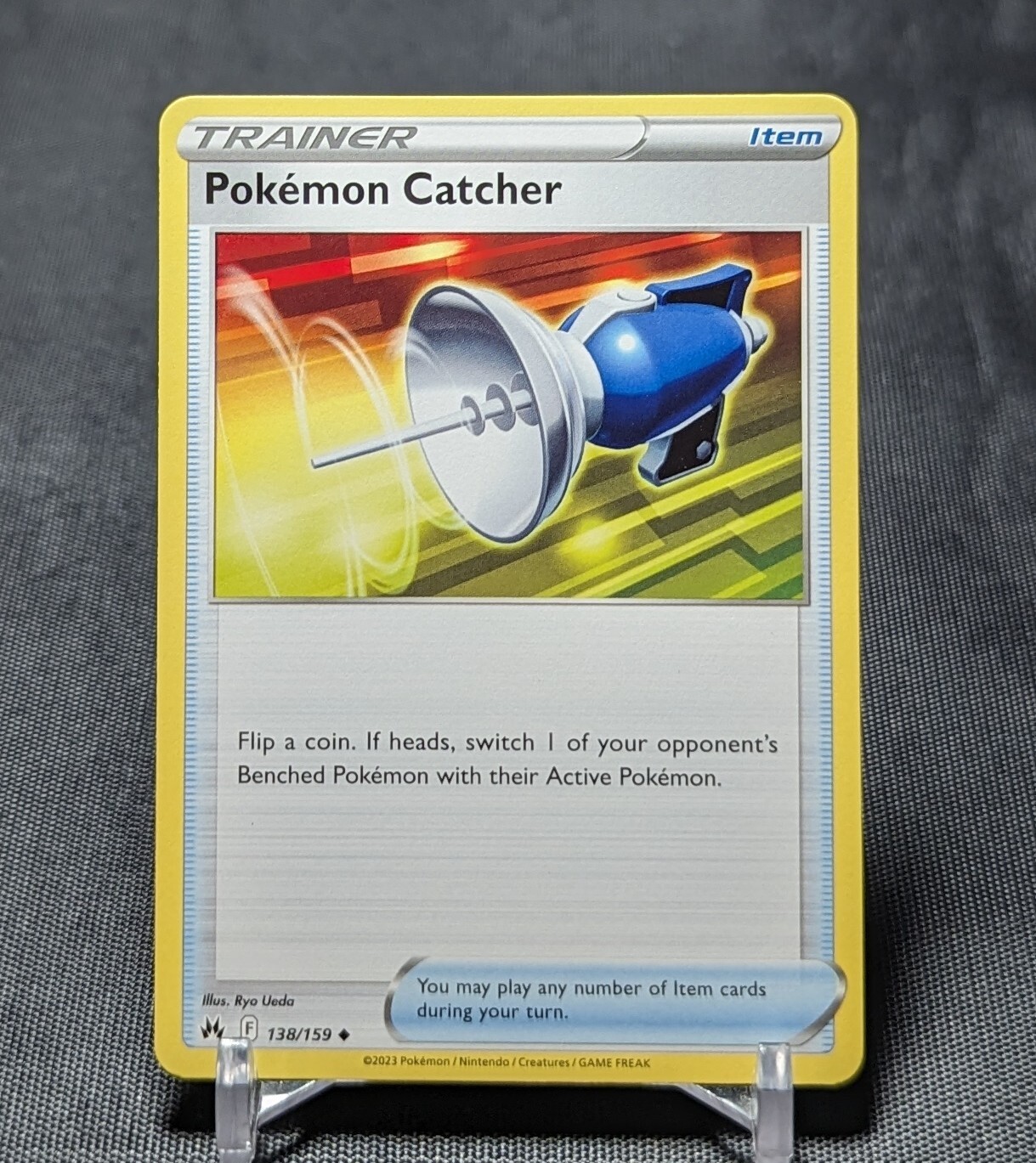 Pokemon Catcher Regular Uncommon Trainer Crown Zenith Pokemon TCG Card 138/159