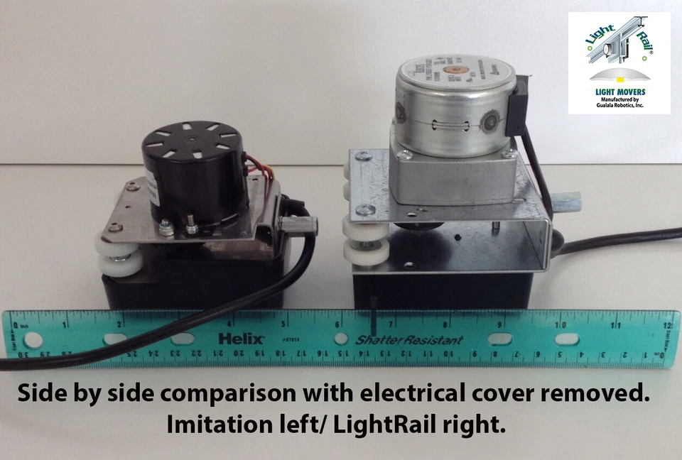 Light Rail 3.5 IntelliDrive Motor, No Rail, Grow Light Mover Solidly Made in USA - Image 4 of 4