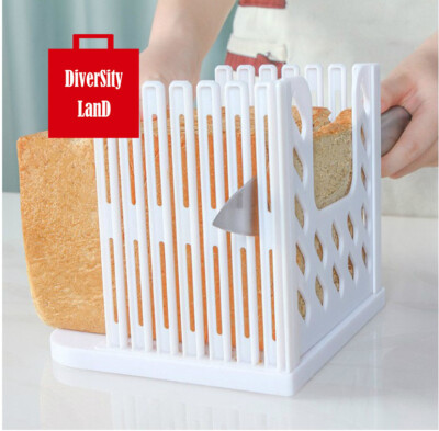 Bread Slicer Cutter Mold Maker Slicing Cutting Guide Loaf Toast Kitchen Tool