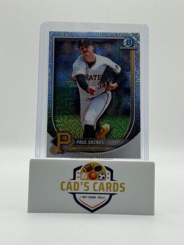 2025 Bowman Chrome PAUL SKENES #30 MEGA BOX Mojo Refractor PIRATES