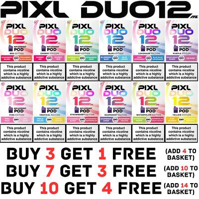 pixl duo 12 vape flavours Bulk THC-P Vapes For Sale main image 1