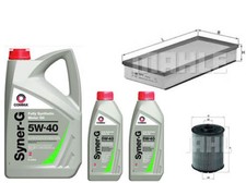 PORSCHE CAYENNE 3.2 3.6 SERVICE KIT OIL AND AIR FILTER OE MAHLE 7 LITRES OIL