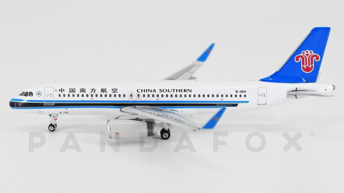 China Southern Airbus A320 B-1801 Phoenix 11113 Scale 1:400