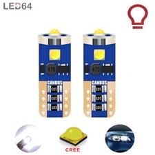 2 Cree Led Bulbs W5wt10 For Position Lights Pure White