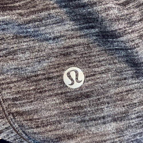 Lululemon Low Key Dark Gray Space-Dye Drape Back Tank size large - Picture 6 of 7