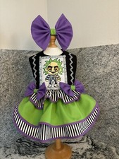 DOG DRESS Fall Halloween Beetlejuice Costume ...