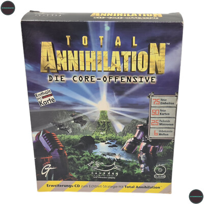 Total Annihilation Die Core Offensive IBM PC CD-Rom Spiel Big Box 1998