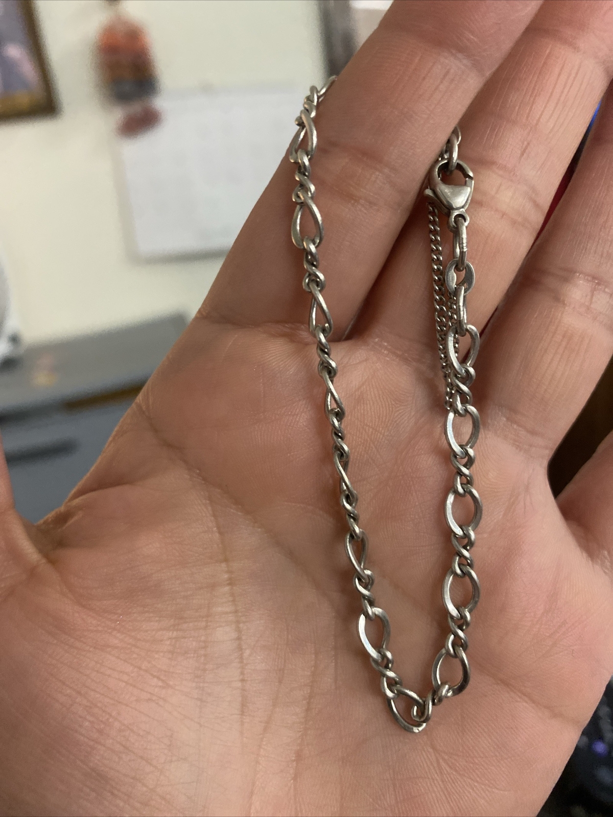 James Avery Sterling Silver Twisted Figaro Charm Bracelet 7.5” eBay