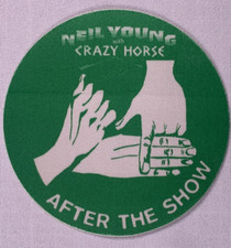 Neil Young Crazy Horse Pass Ticket Original Circa 2000's
