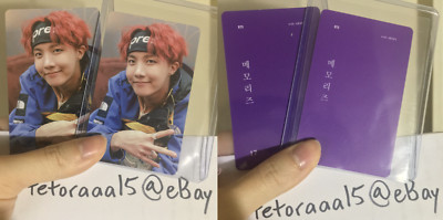 BTS J-Hope Memories of 2017 DVD Official Photocard | eBay