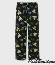 NWT Men's Baby Yoda The Child Mandalorian Pajama Pant Grogu Star Wars S M L XL